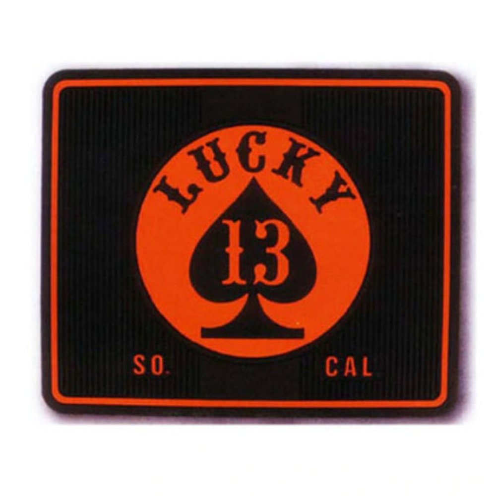 Lucky 13 Circle Spade Utility Mat